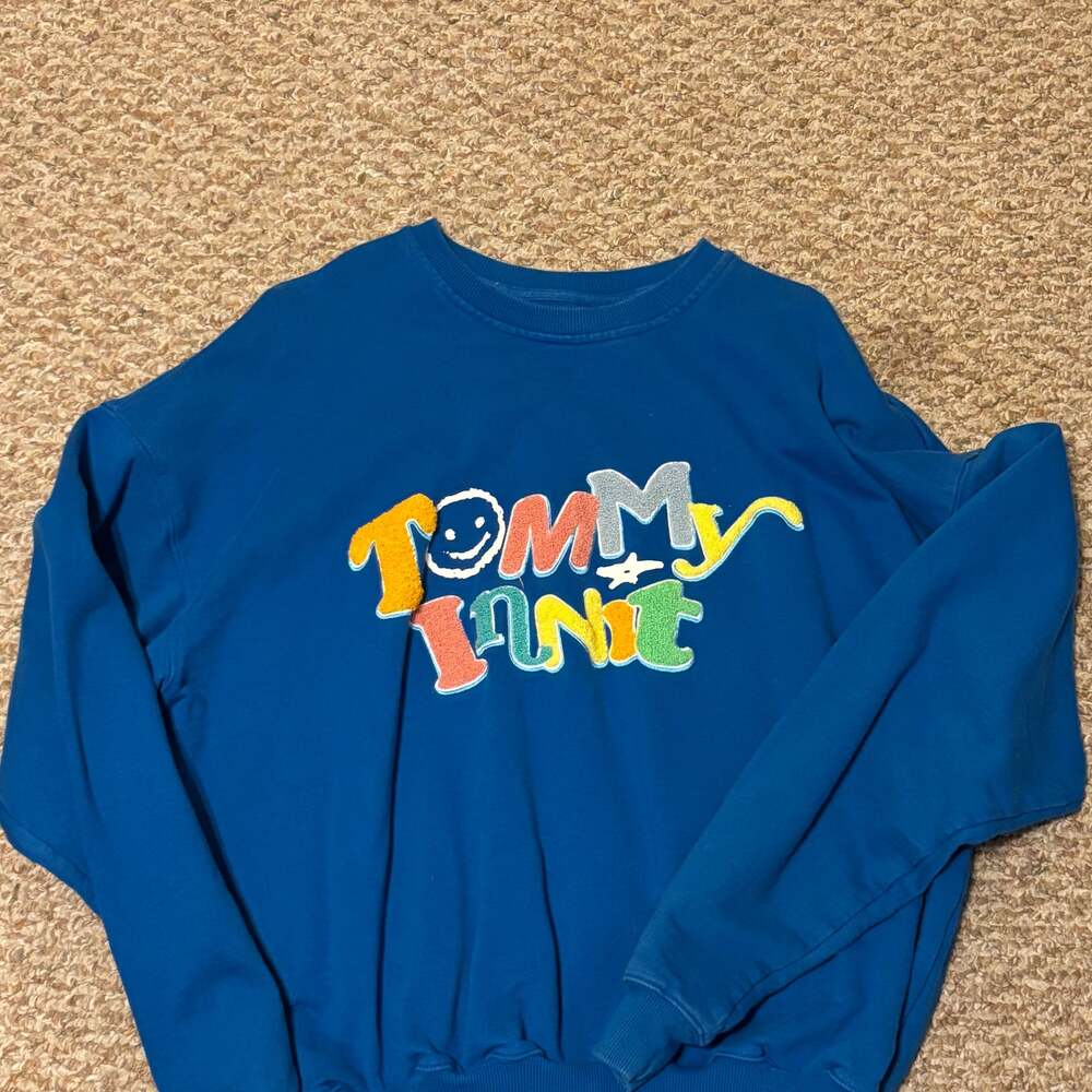 TommyInnit Limited Edition Crewneck Sweatshirt Blue
